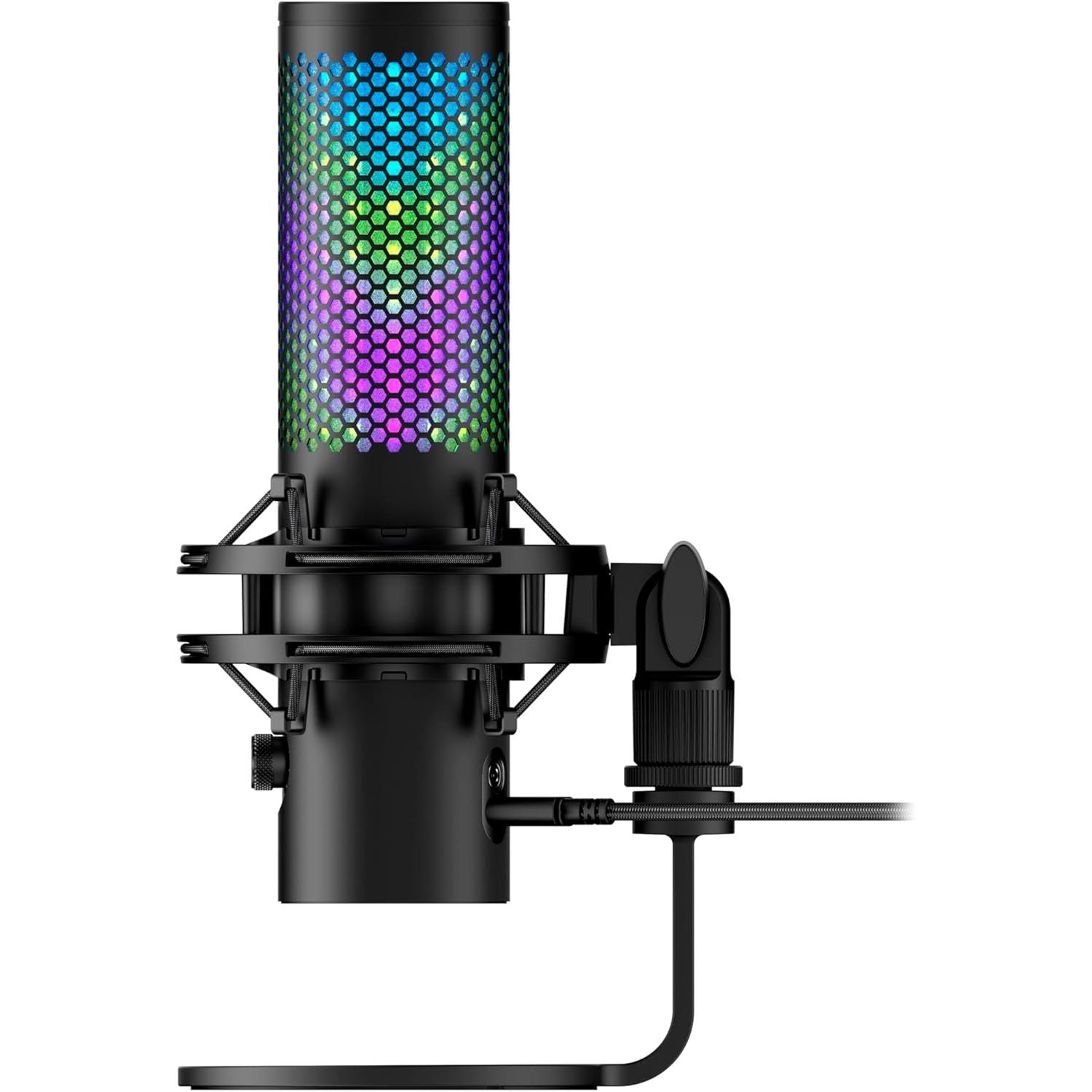 Buy HyperX,HyperX QuadCast S USB Microphone – RGB Lighting, Shock Mount, Onboard Controls, USB-C, for PC & Mac – Black - Gadcet UK | UK | London | Scotland | Wales| Near Me | Cheap | Pay In 3 | Microphones