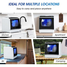 Buy AIRMSEN,AIRMSEN Mini Table Top Dishwasher - Gadcet UK | UK | London | Scotland | Wales| Near Me | Cheap | Pay In 3 | Dishwashers