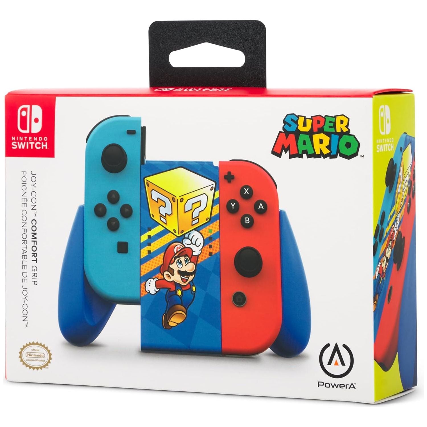 Buy PowerA,PowerA Joy-Con Comfort Grip for Nintendo Switch, OLED & Lite – Mystery Block Mario Edition, Officially Licensed - Gadcet UK | UK | London | Scotland | Wales| Near Me | Cheap | Pay In 3 | Nintendo Accessories
