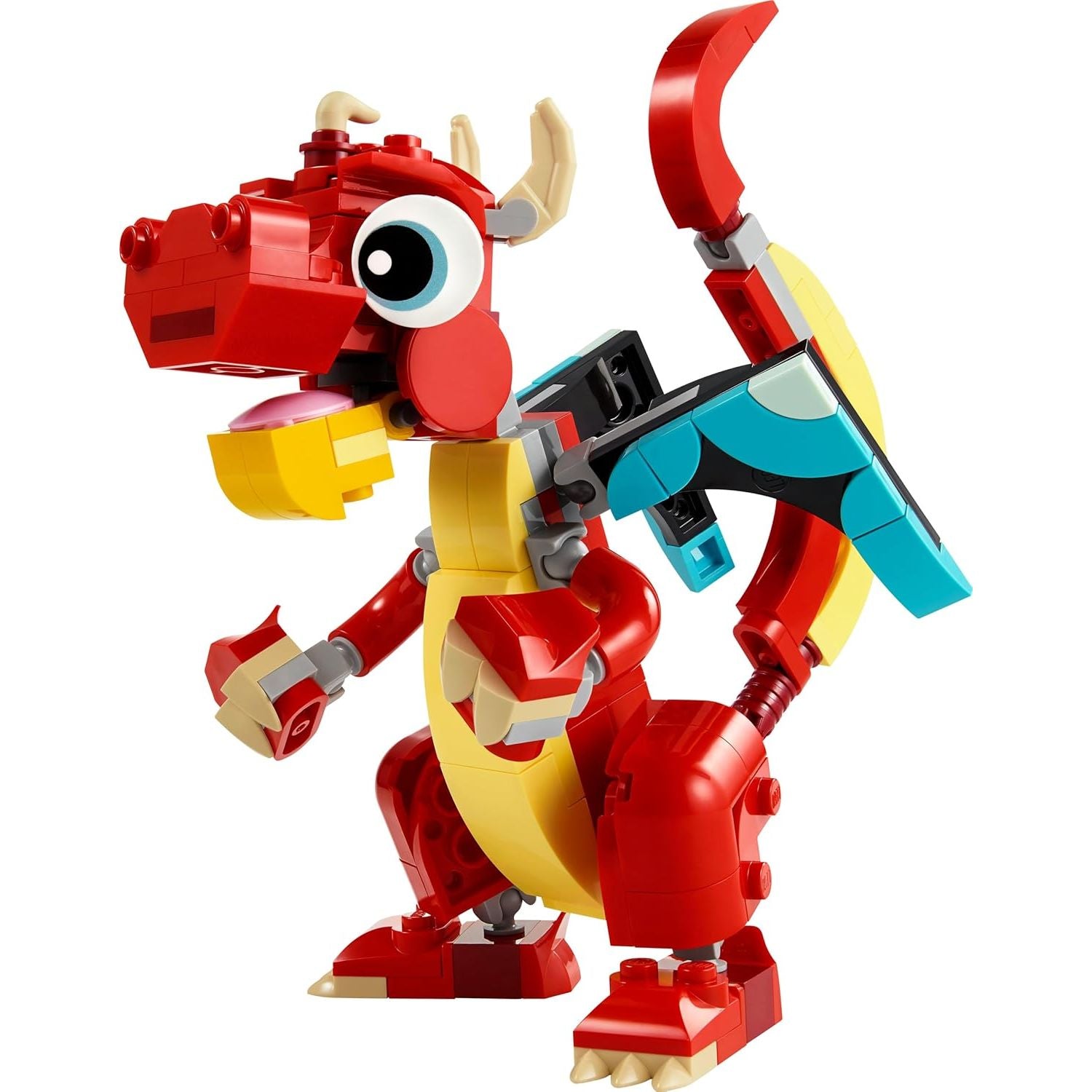 Buy LEGO,LEGO Creator 3in1 Red Dragon Toy to Fish Figure to Phoenix Bird Model, Animal Figures Set, Gifts for 6 Plus Year Old Boys, Girls and Kids - Gadcet UK | UK | London | Scotland | Wales| Near Me | Cheap | Pay In 3 | Interlocking Blocks