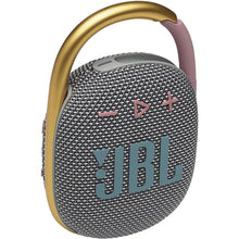 Buy JBL,JBL Clip 4 Portable Bluetooth Speaker – Grey | Waterproof & Ultra-Compact - Gadcet UK | UK | London | Scotland | Wales| Near Me | Cheap | Pay In 3 | Bluetooth Speakers