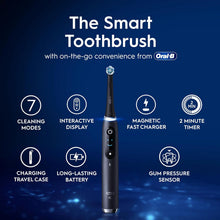 Buy Oral-B,Oral-B iO9 Electric Toothbrush – 7 Modes, App Connected, 1 Brush Head, Travel Case, 2-Pin UK Plug, Black - Gadcet UK | UK | London | Scotland | Wales| Near Me | Cheap | Pay In 3 | Electric Toothbrushes