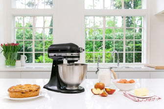 Buy KitchenAid,KitchenAid 5K45SSBOB Classic Stand Mixer - Black - Gadcet UK | UK | London | Scotland | Wales| Ireland | Near Me | Cheap | Pay In 3 | Kitchen & Dining