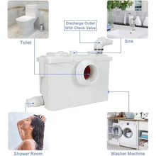 Buy HOCANFLO,Hocanflo 700W Sewerage Pump Macerator Toilet Waste Water Pump For Toilet Sink - Gadcet UK | UK | London | Scotland | Wales| Ireland | Near Me | Cheap | Pay In 3 | Bathroom Accessories