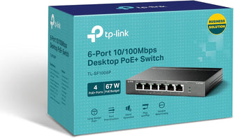 Buy TP-Link,TP-Link 6-Port TL-SF1006P Switch - Gadcet UK | UK | London | Scotland | Wales| Ireland | Near Me | Cheap | Pay In 3 | Network Cards & Adapters
