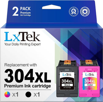 Buy LxTek,LxTek 304XL - HP 304 304XL - Ink Cartridges for HP - 1 Black|1 Tri Colour - Gadcet UK | UK | London | Scotland | Wales| Ireland | Near Me | Cheap | Pay In 3 | Toner & Inkjet Cartridges
