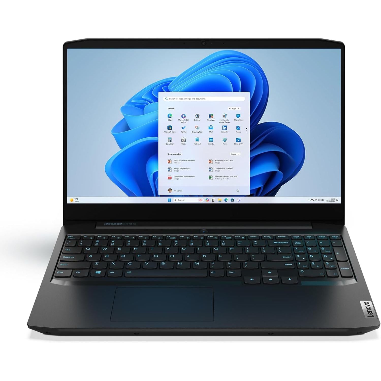 Buy Lenovo,Lenovo IdeaPad 3 15ACH6 – Ryzen 5 5500H, 16GB RAM, 512GB SSD, RTX 2050, 15.6", Windows 11, Shadow Black - Gadcet UK | UK | London | Scotland | Wales| Near Me | Cheap | Pay In 3 | Laptops