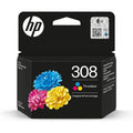 Buy HP,HP 308 Tri‑Color Original Ink Cartridge - Gadcet UK | UK | London | Scotland | Wales| Near Me | Cheap | Pay In 3 | Printer Ink & Tone