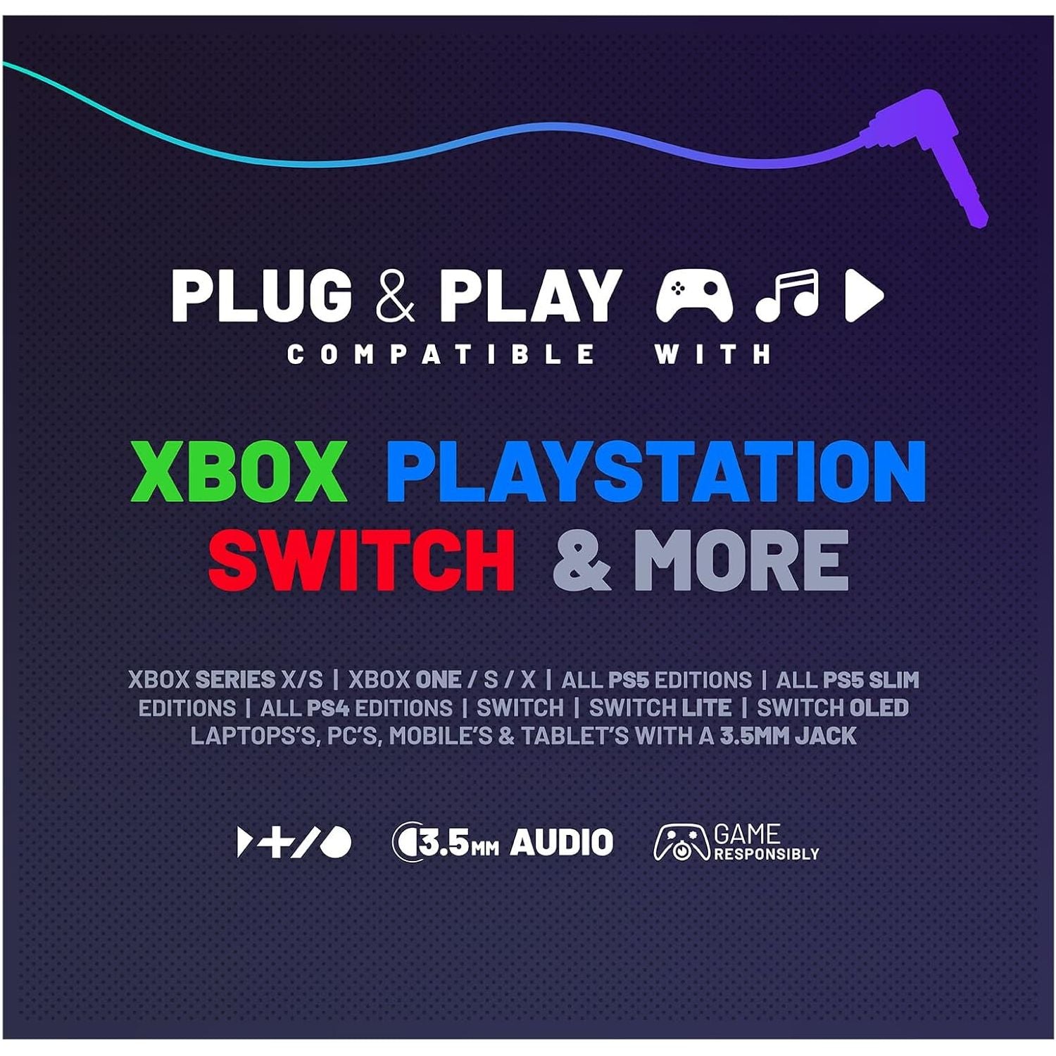 Buy Stealth,Stealth Panther LED Premium Gaming Headset, Compatible with Xbox, PS4/PS5, Switch, PC - Gadcet UK | UK | London | Scotland | Wales| Near Me | Cheap | Pay In 3 | Headphones & Headsets