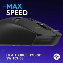 Buy Logitech,Logitech G G309 LIGHTSPEED Wireless Gaming Mouse - Lightweight, HERO 25K Sensor, LIGHTFORCE Hybrid Switches, 300+ Hour Battery, 6 Programmable Buttons - Black - Gadcet UK | UK | London | Scotland | Wales| Near Me | Cheap | Pay In 3 | Mice & Trackballs