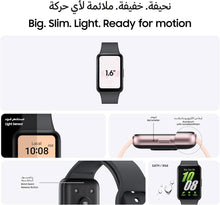 Samsung Galaxy Fit3 – Light & Sleek Fitness Band, 13-Day Battery, 100+ Exercises, Sleep Tracking, Dark Gray (Black)