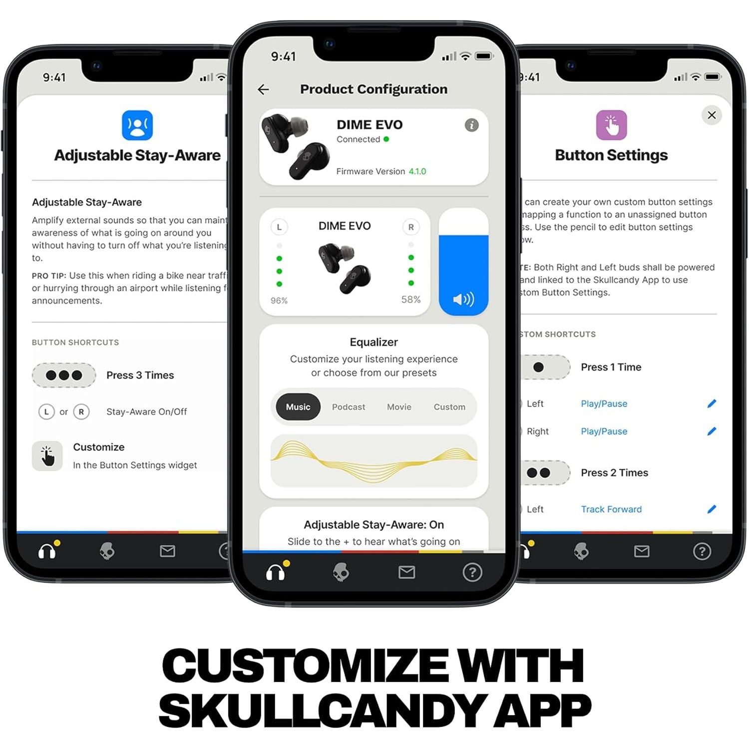 Buy Skullcandy,Skullcandy Dime Evo In-Ear True Wireless Earbuds – True Black - Gadcet UK | UK | London | Scotland | Wales| Near Me | Cheap | Pay In 3 | In-Ear Headphones