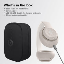Buy Alann Trading Limited,beats Studio Pro – Wireless Bluetooth Noise Cancelling Headphones – Personalised Spatial Audio, USB-C Lossless Audio, Apple & Android Compatibility, Up to 40 Hours Battery Life – Sandstone - Gadcet UK | UK | London | Scotland | Wales| Near Me | Cheap | Pay In 3 | Headphones & Headsets