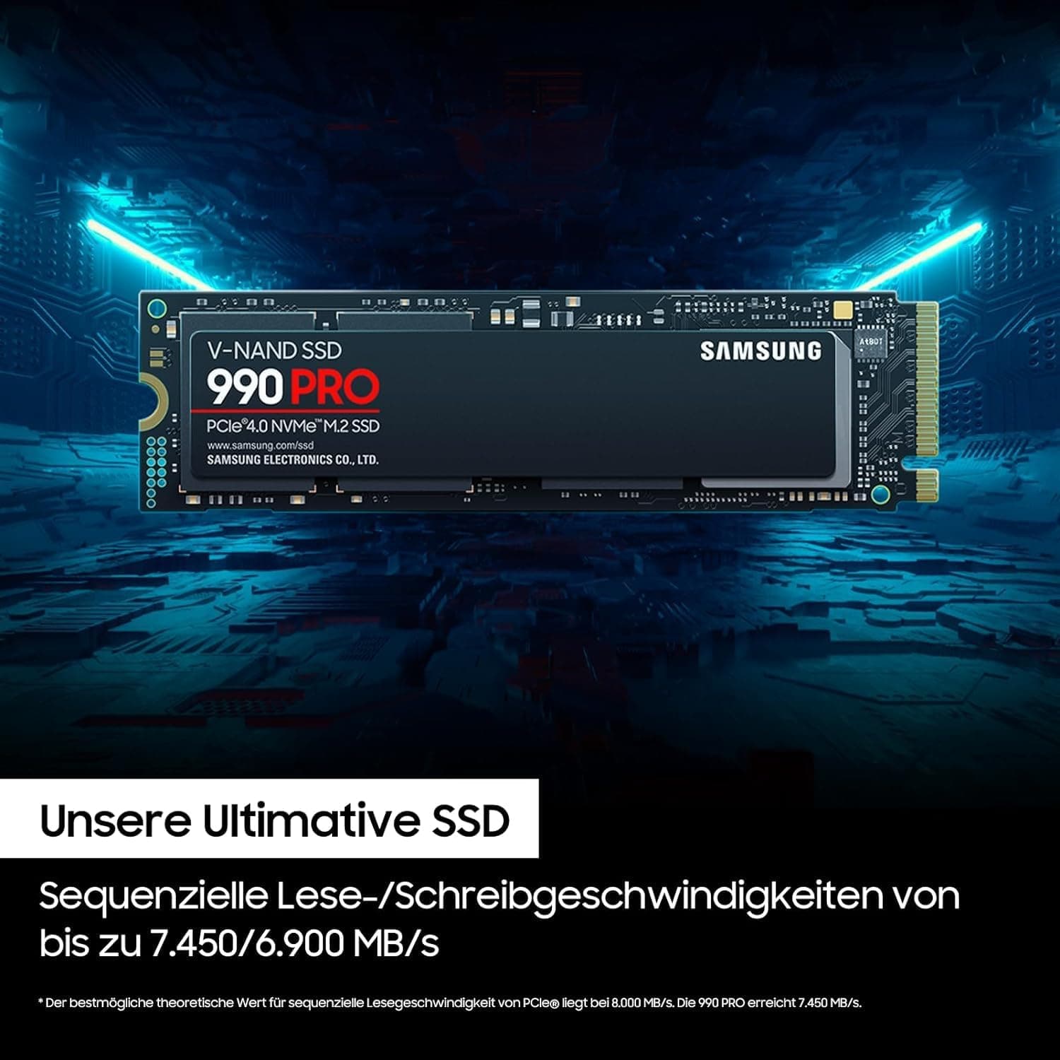 Buy Samsung,Samsung 990 PRO NVMe M.2 SSD 2TB - PCIe 4.0, 7,450 MB/s Read, 6,900 MB/s Write, Internal SSD for Gaming & Video Editing (MZ-V9P2T0BW) - Gadcet UK | UK | London | Scotland | Wales| Near Me | Cheap | Pay In 3 | Hard Drives