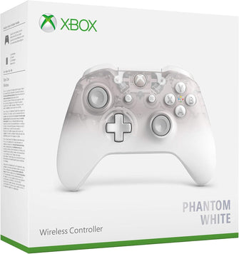 Buy Xbox,Official Xbox One Phantom White Wireless Controller - Gadcet UK | UK | London | Scotland | Wales| Ireland | Near Me | Cheap | Pay In 3 | Game Controllers