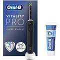 Buy Oral-B,Oral-B Vitality Pro Electric Toothbrushes For Adults, Valentines Day Gifts For Him / Her, 1 Handle, 1 Toothbrush Head, 3 Modes Including Sensitive Plus + Pro-Expert Toothpaste, 2 Pin UK Plug, Black - Gadcet UK | UK | London | Scotland | Wales| Near Me | Cheap | Pay In 3 | Toothbrushes
