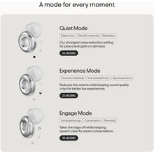 Loop Switch 2 Adjustable Earplugs – 3 Noise Reduction Modes, 20–26dB SNR – Silver