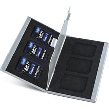 Buy Integral,Integral 16GB SD 3-Pack Cards with 6-Slot Protective Metal Case - High Speed SDHC, Up to 100MB/s, V10 UHS U1 - Gadcet UK | UK | London | Scotland | Wales| Near Me | Cheap | Pay In 3 | Memory Card