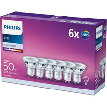 Buy Philips,Philips LED Classic GU10 Spot – 4.6W, 50W Equivalent, Cool White 4000K, Non-Dimmable (6 Pack) - Gadcet UK | UK | London | Scotland | Wales| Near Me | Cheap | Pay In 3 | LED Light Bulbs