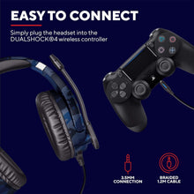 Buy Trust,Trust Gaming GXT 488 Forze-B Gaming Headset [Officially Licensed for PlayStation], Over-Ear with Flexible Mic & Inline Remote, Compatible with PS4 & PS5 - Blue - Gadcet UK | UK | London | Scotland | Wales| Near Me | Cheap | Pay In 3 | Headphones & Headsets