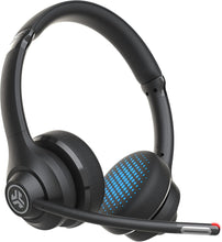 JLab Go Work Wireless Headset with Microphone – 45H Battery, Multipoint Bluetooth, On-Ear, Wired/Wireless
