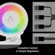 Buy ARCTIC,ARCTIC Liquid Freezer III 360 A-RGB - 360mm All-in-One CPU Water Cooler, Intel & AMD Compatible, PWM-Controlled Pump, 200-1800 RPM Fans, LGA1851/1700 - White - Gadcet UK | UK | London | Scotland | Wales| Near Me | Cheap | Pay In 3 | Computer System Cooling Parts