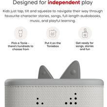 Buy tonies,Toniebox 2 Starter Set – Moon Grey with Creative Tonie “Rubie” Interactive Audio Player for Kids - Gadcet UK | UK | London | Scotland | Wales| Near Me | Cheap | Pay In 3 | Reading Toys