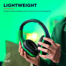 Buy Trust Gaming,Trust Gaming GXT 415X Zirox Lightweight Gaming Headset – 50mm Drivers, 3.5mm Jack, 1.2m Cable, Foldaway Microphone, Over-Ear, Wired – Black/Green - Gadcet UK | UK | London | Scotland | Wales| Near Me | Cheap | Pay In 3 | Headphones & Earphones
