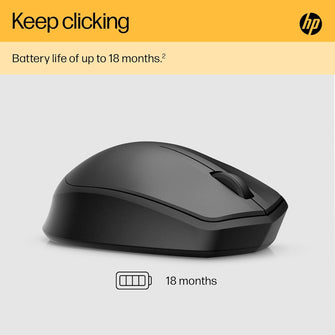 Buy HP,HP 280 Silent Wireless Mouse - Blue Optical Technology, 1600 DPI, Ergonomic Design, USB-A Dongle, Black - Gadcet UK | UK | London | Scotland | Wales| Near Me | Cheap | Pay In 3 | Keyboard & Mouse