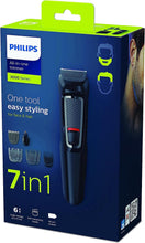 Buy Philips,Philips 7-in-1 All-In-One Trimmer, Series 3000 Grooming Kit for Beard & Hair with 7 Attachments, Including Nose Trimmer, Self-Sharpening Blades, UK 3-Pin Plug - Gadcet.com | UK | London | Scotland | Wales| Ireland | Near Me | Cheap | Pay In 3 | Shaver & Trimmer