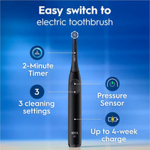 Buy Oral-B,Oral-B iO2 Night Black Electric Toothbrush (with Travel Case) - Gadcet UK | UK | London | Scotland | Wales| Near Me | Cheap | Pay In 3 | Electric Toothbrushes