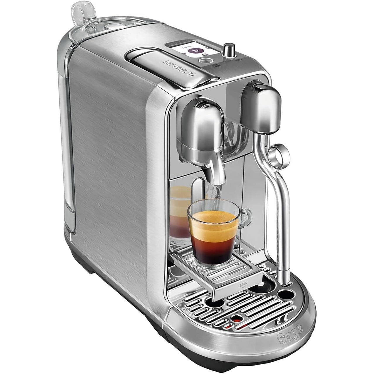 Buy Sage,Nespresso Creatista Plus Coffee Machine SNE800 Brushed Stainless Steel - Gadcet UK | UK | London | Scotland | Wales| Near Me | Cheap | Pay In 3 | Coffee Makers & Espresso Machines
