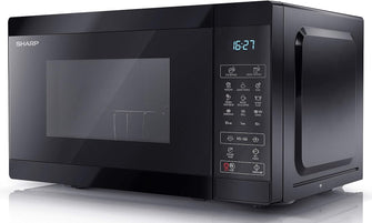 Buy SHARP,SHARP YC-MG02U-B Compact 20 Litre 800W Digital Microwave with 1000W Grill- Black - Gadcet UK | UK | London | Scotland | Wales| Ireland | Near Me | Cheap | Pay In 3 | Electronics