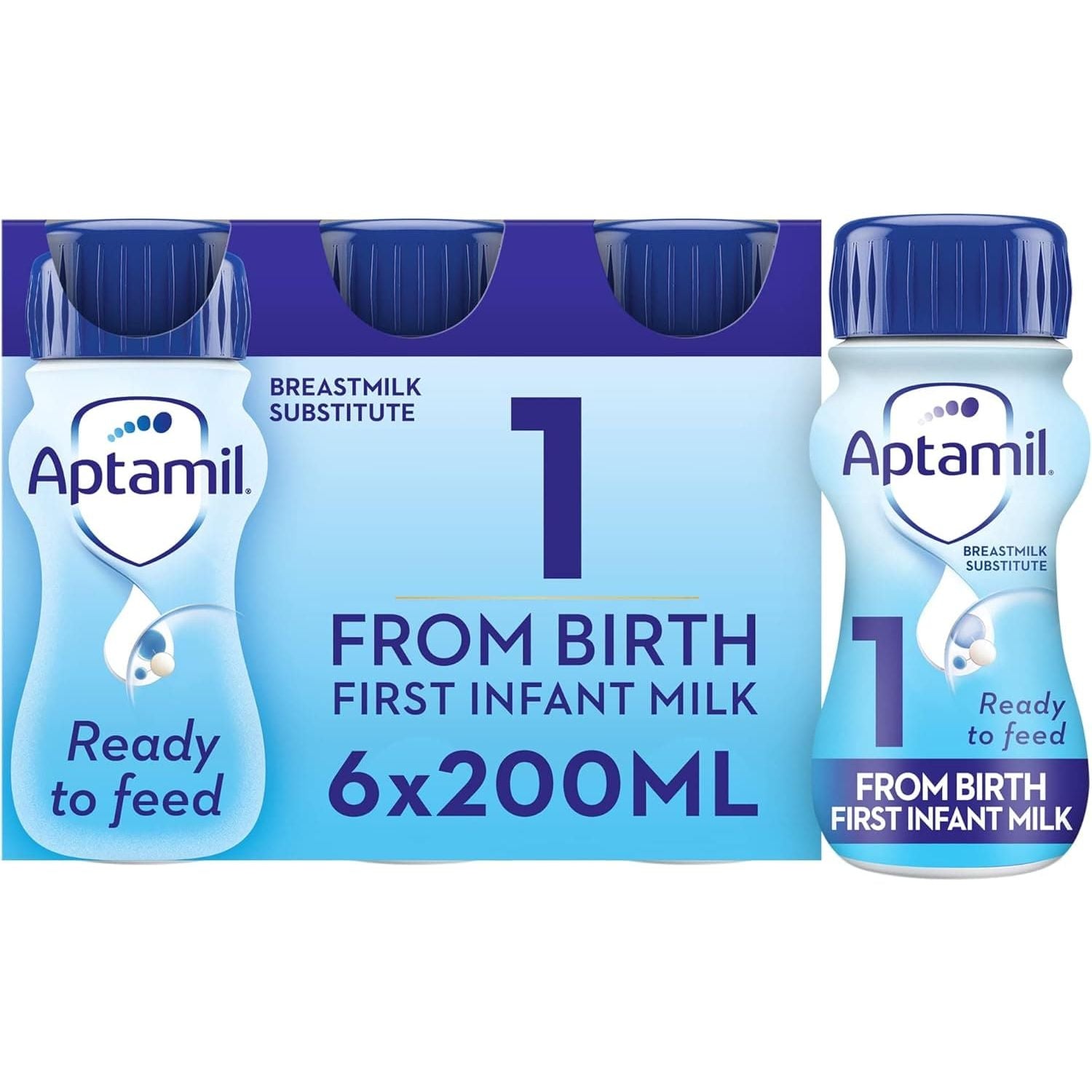 Buy APTAMIL,Aptamil 1 First Infant Baby Milk Ready to Use Liquid Formula, from Birth, 6x200 ml (Pack of 3) - Gadcet UK | UK | London | Scotland | Wales| Ireland | Near Me | Cheap | Pay In 3 | Health Care