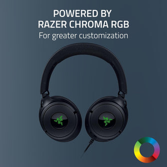 Buy Kraken,Razer Kraken V4 X Wired PC Gaming Headset - TriForce 40mm Drivers, Retractable Mic, 7.1 Surround Sound, Chroma RGB, USB-C for PC, Console & Phones - Black - Gadcet UK | UK | London | Scotland | Wales| Near Me | Cheap | Pay In 3 | Headphones & Headsets