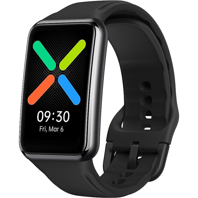 Buy Oppo,OPPO Watch Free – Smart Watch, AMOLED Curved Screen, 32g, Bluetooth 5.0, 5ATM Resistance, 230 mAh Battery, Fast Charge - Black - Gadcet UK | UK | London | Scotland | Wales| Ireland | Near Me | Cheap | Pay In 3 | Watches