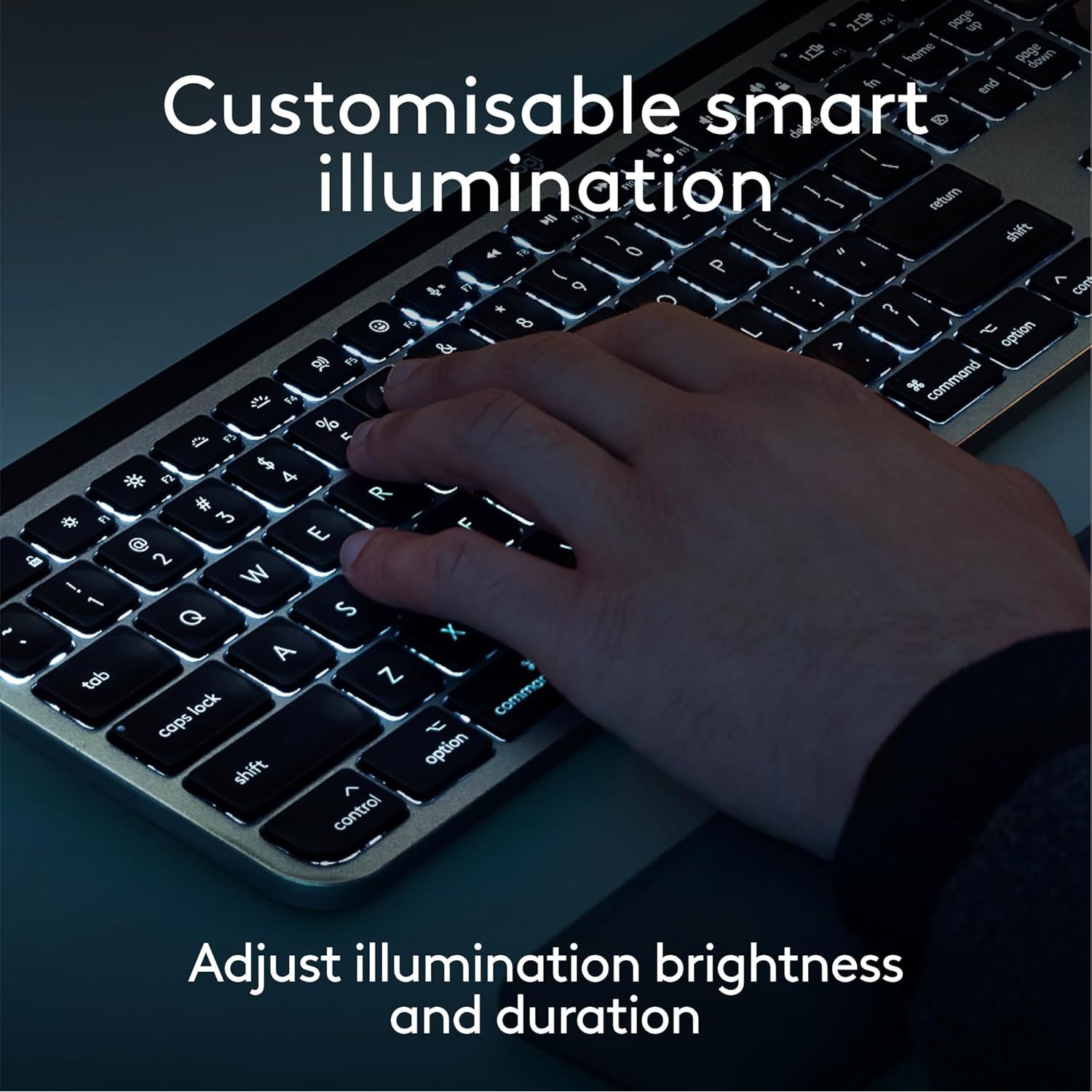 Buy Logitech,Logitech MX Keys Advanced Wireless Keyboard for Mac – Backlit, Bluetooth - Gadcet UK | UK | London | Scotland | Wales| Near Me | Cheap | Pay In 3 | Keyboards