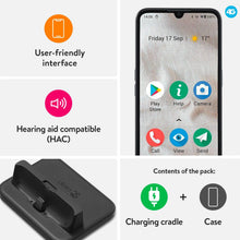 Buy Doro,Doro 8100 Plus – 4G Unlocked Smartphone for Seniors – 13MP Triple Camera, Water-Resistant Android Phone, 6.1" HD Display, Assistance Button with GPS, Cradle & Wallet Case - Gadcet UK | UK | London | Scotland | Wales| Near Me | Cheap | Pay In 3 | Mobile & Smart Phones