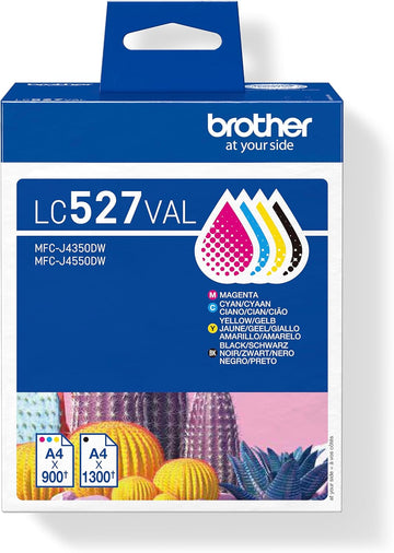 Brother LC-527BK/LC-527C/LC-527M/LC-527XL Inkjet Cartridges