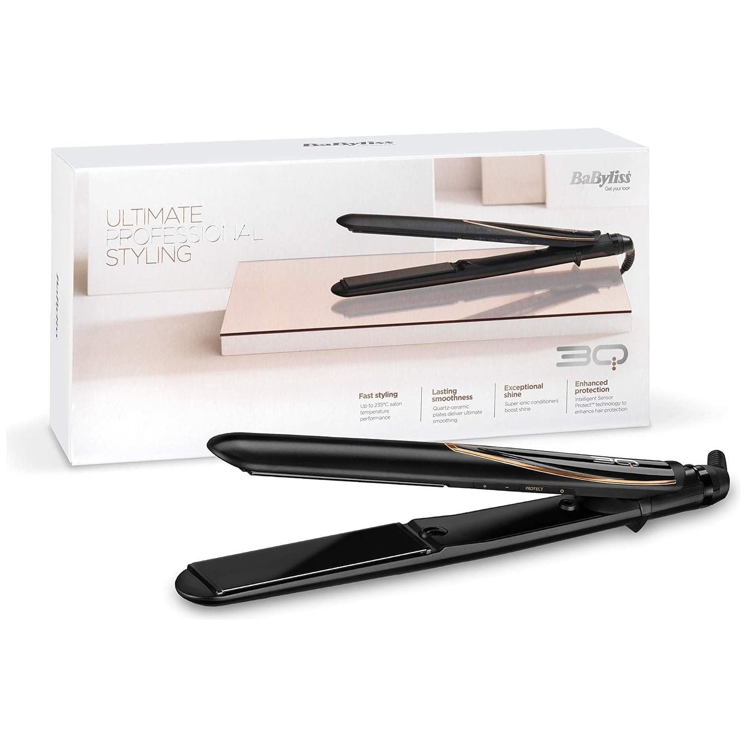 Buy BABYLISS,BABYLISS 3Q Hair Straightener - Black - Gadcet UK | UK | London | Scotland | Wales| Near Me | Cheap | Pay In 3 | Hair Care