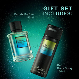 David Beckham True Instinct - 75ml Eau De Parfum Gift Set