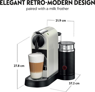 Buy Nespresso,Nespresso Citiz Pod Coffee Machine with Milk Frother by Magimix – White | Espresso, Cappuccino & Flat White Maker - Gadcet UK | UK | London | Scotland | Wales| Near Me | Cheap | Pay In 3 | Coffee Makers & Espresso Machines