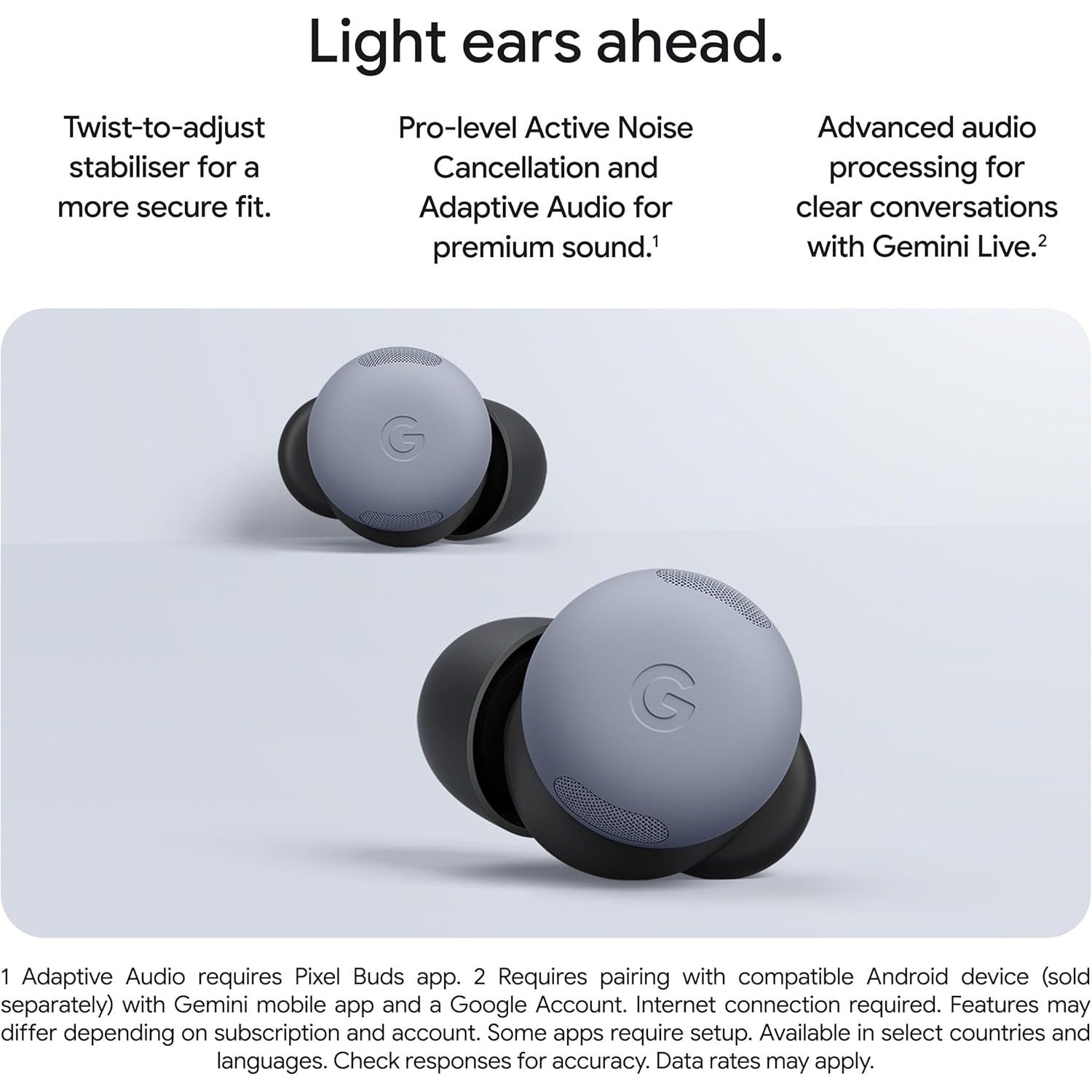 Buy Google,Google Pixel Buds Pro 2 Wireless Earbuds with Active Noise Cancellation – Bluetooth Headphones – Hazel - Gadcet UK | UK | London | Scotland | Wales| Near Me | Cheap | Pay In 3 | In-Ear Headphones