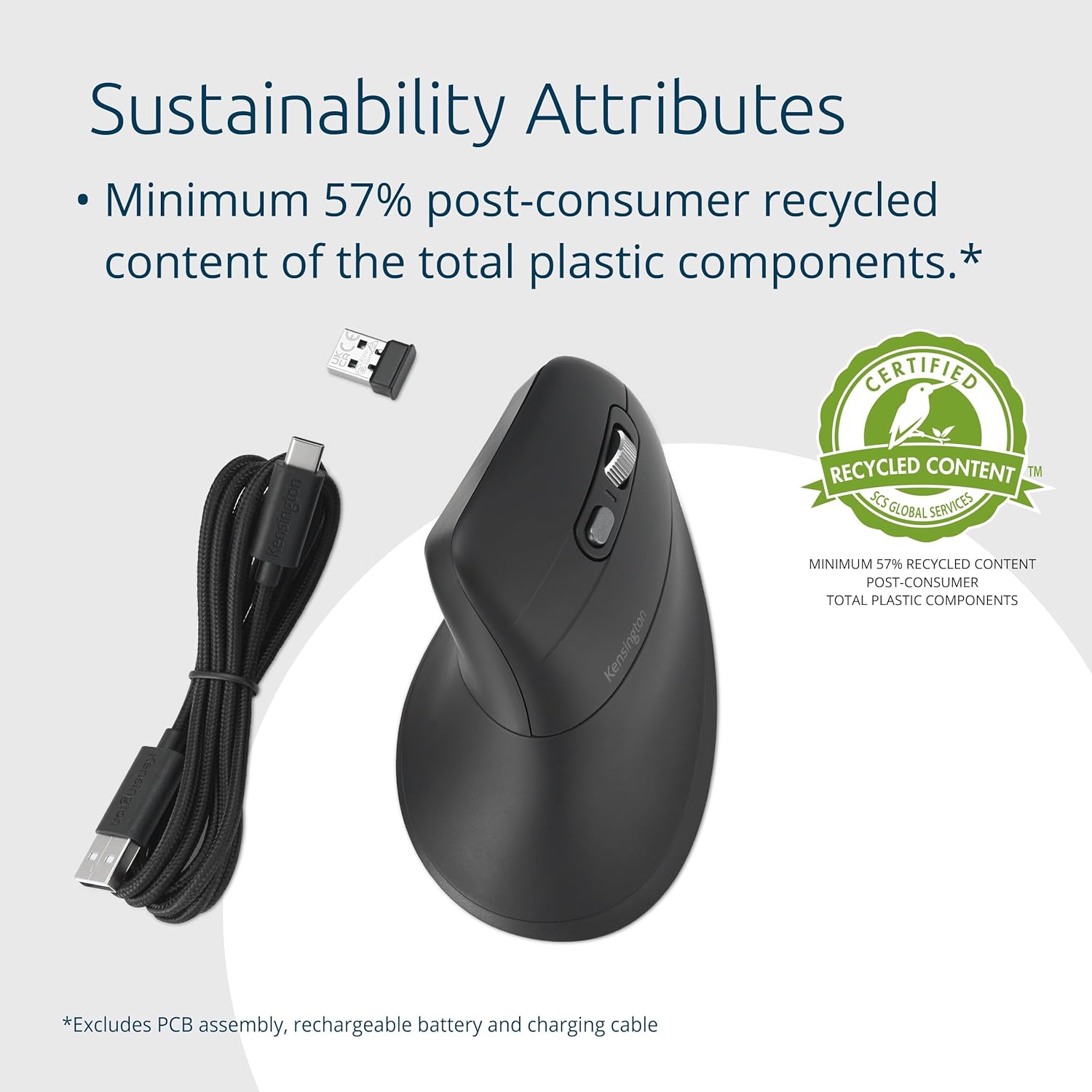 Buy Kensington,Kensington Pro Fit Ergo MY630 EQ Rechargeable Bluetooth Mouse – Black - Gadcet UK | UK | London | Scotland | Wales| Near Me | Cheap | Pay In 3 | Mice & Trackballs