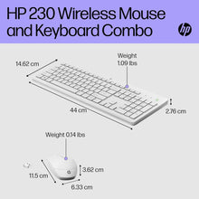 HP 230 Wireless Mouse and Keyboard Combo – White
