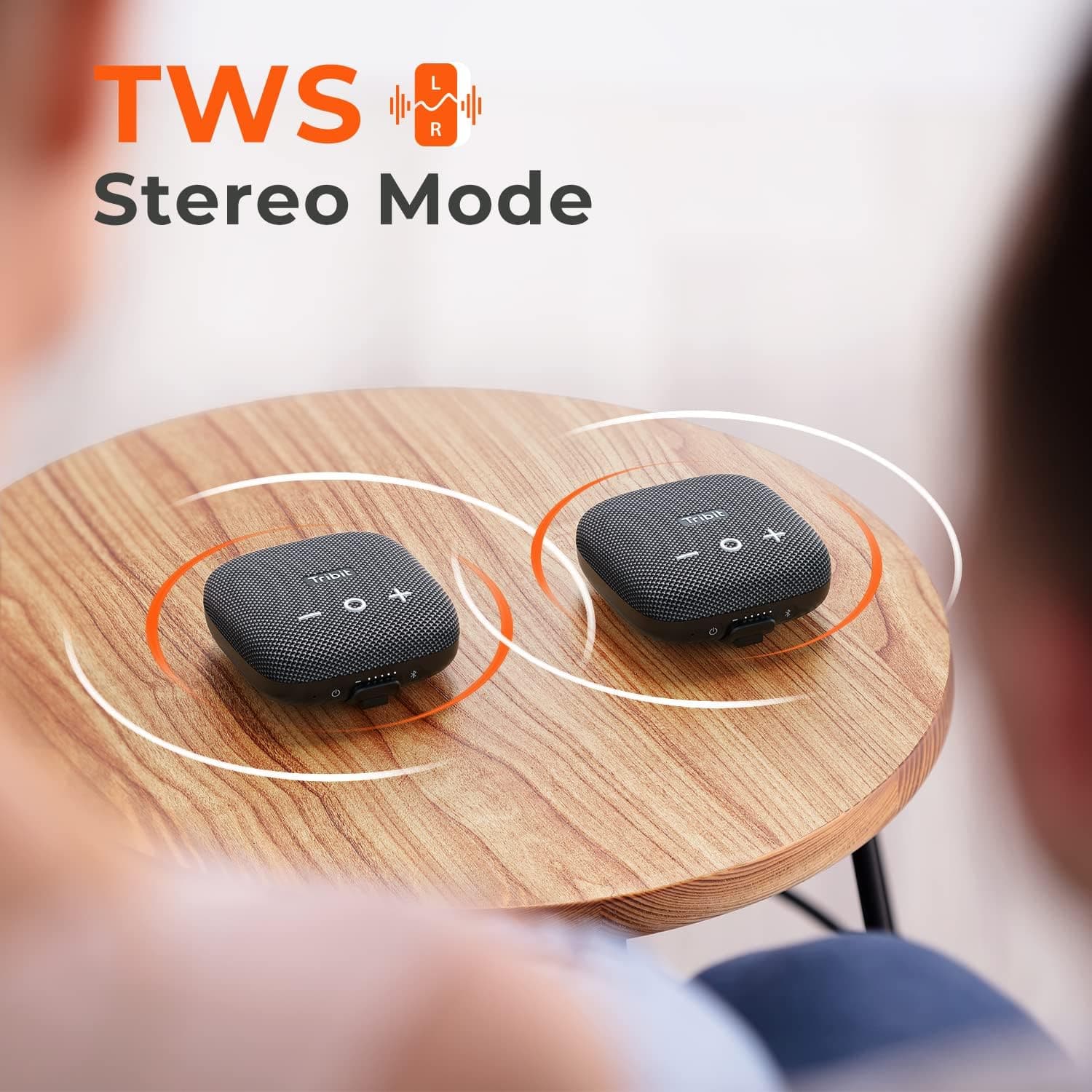 Buy Tribit,Tribit Bluetooth Portable Outdoor Speaker: Wireless Waterproof Speakers with Powerful Loud Sound Wireless Stereo Pairing IP67 and Built-in XBass for Outdoor Travel Biking-StormBox Micro 2 - Black - Gadcet UK | UK | London | Scotland | Wales| Ireland | Near Me | Cheap | Pay In 3 | Bluetooth Speakers