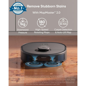 Buy eufy Security,eufy X10 Pro Omni Robot Vacuum Cleaner with Mop – 8,000Pa Suction, AI Obstacle Avoidance, Auto Mop Washing & Drying, Auto-Emptying Station - Gadcet UK | UK | London | Scotland | Wales| Near Me | Cheap | Pay In 3 | Floor Cleaners