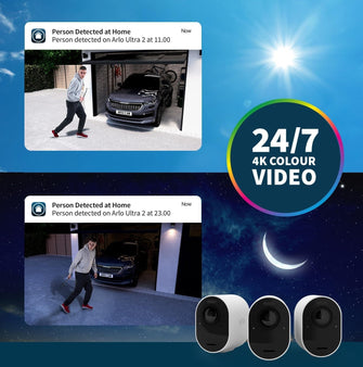 Buy Arlo,Arlo Ultra 2 Wireless Smart Security System with Four 4K HDR Indoor or Outdoor Cameras 4 Camera Kit - White - Gadcet UK | UK | London | Scotland | Wales| Ireland | Near Me | Cheap | Pay In 3 | Surveillance Cameras