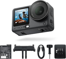 DJI Osmo Action 6 Standard Combo 8K Action Camera – 1/1.1" Sensor, Variable Aperture, 4K/120fps, RockSteady 3.0, 20m Waterproof