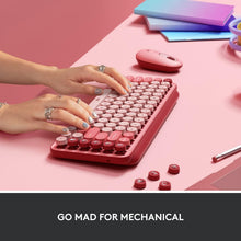Buy Logitech,Logitech POP Keys Mechanical Wireless Keyboard with Customisable Emoji Keys, Durable Compact Design, Bluetooth or USB Connectivity, Multi-Device, OS Compatible - Heartbreaker - Gadcet UK | UK | London | Scotland | Wales| Near Me | Cheap | Pay In 3 | Keyboard & Mouse
